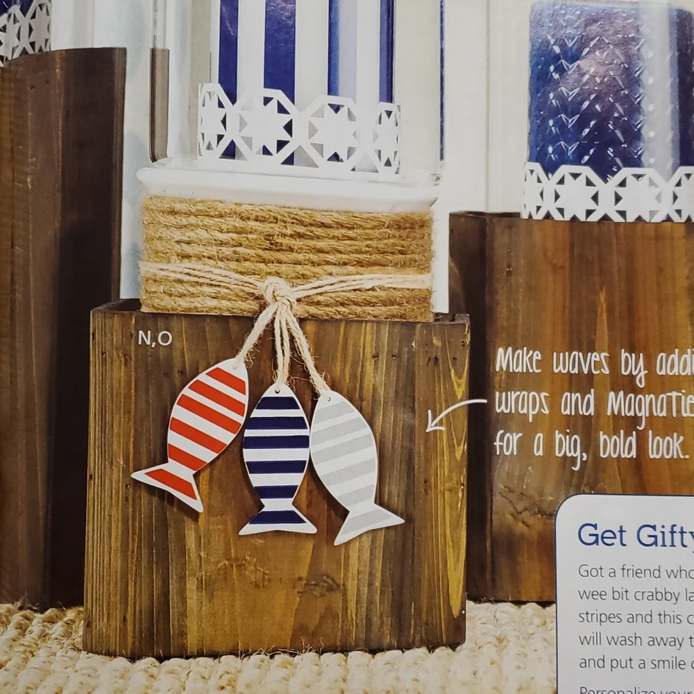 STRIPED FISH Magnatie set of‎ 3 from Gold Canyon